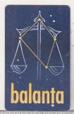 Bnk card Cartela telefonica 2000 - Zodiac Balanta - RO-ROM-0082B