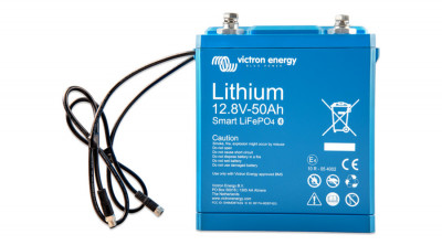 Victron Energy LiFePO4 12.8V/50Ah - Baterie inteligentă cu litiu-fosfat de fier foto