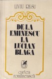 Liviu Rusu - De la Eminescu la Lucian Blaga