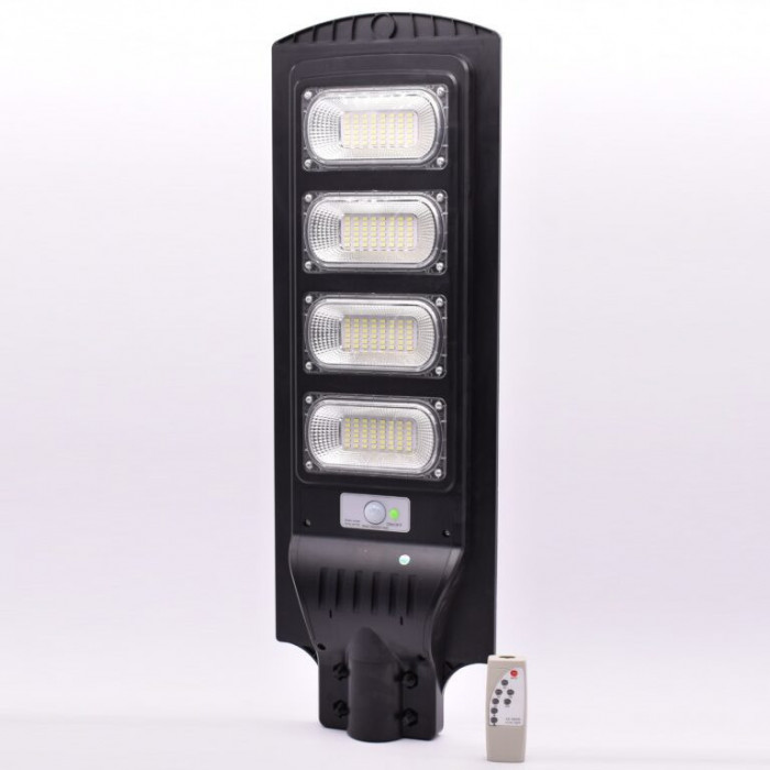 Lampa 240W cu LED SMD, panou solar si telecomanda &ndash; P-G240W-Z