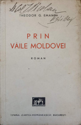 PRIN VAILE MOLDOVEI-THEODOR G. EMANDI foto