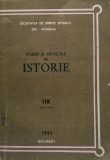 Studii si articole de istorie nr. 59, 1991 carte brosata 160 pagini Istorie romana