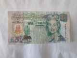Gibraltar 5 Sterling Pounds 2000