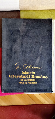 G. Călinescu - Istoria Literaturii Rom&amp;acirc;ne de la origini p&amp;acirc;nă &amp;icirc;n prezent. 1993 foto
