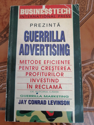 Guerrilla Advertising - Jay Conrad Levinson - 1996 foto