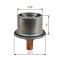 GATES TH51287G1 termostat,lichid racire