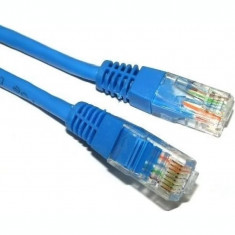 PATCH CORD UTP SPACER Cat5e cupru-aluminiu 0.5 m albastru AWG26 &amp;amp;quot;SP-PT-CAT5-0.5M-BL&amp;amp;quot; foto