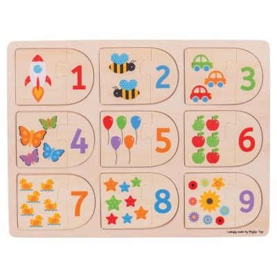 Puzzle - Potriveste-ma la locul meu PlayLearn Toys foto