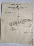 Adeverinta examen licenta emisa de Universitatea Iasi 1936 / CD1P