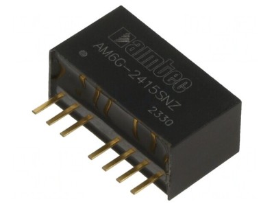 Convertor DC/DC 6W 18-36V la 15V 400mA SIP8 foto