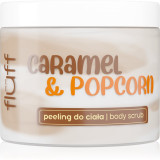 Fluff Caramel &amp; Popcorn exfoliant pentru corp 160 ml