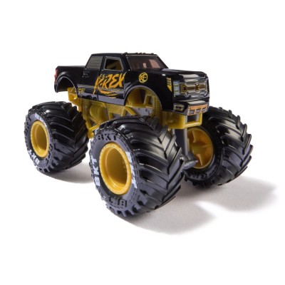 MONSTER JAM MASINUTA METALICA KANE BROWN K-REX SCARA 1 LA 64 foto