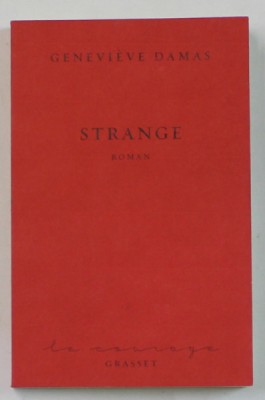 STRANGE par GENEVIEVE DAMAS , roman , 2023 foto