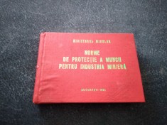 NORME DE PROTECTIE A MUNCII PENTRU INDUSTRIA MINIERA 1981