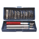 Cumpara ieftin Set cutter hobby de precizie tip bisturiu, 13 piese