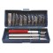 Set cutter hobby de precizie tip bisturiu, 13 piese