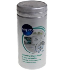 Anticalcar pudra pentru masina de spalat vase si rufe, WPRO 484000008416, 250g