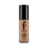 Fond de ten Invisible Cover HD 120 Honey, 30ml, Flormar