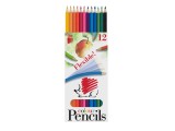 Creioane colorate Ico Arici flexibile 12/set