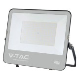 Reflector LED V-TAC 200W, 6500K, 27000 lm, IP65, alb rece, VT-44201
