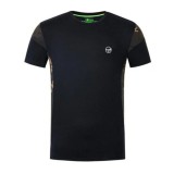 Tricou Cut Black T-Shirt Negru Marime XL, Korda