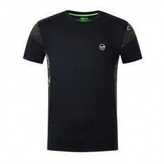 Tricou Tricou Cut Black T-Shirt Negru Marime 3XL