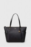 MICHAEL Michael Kors poseta de piele culoarea negru