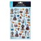 Set Autocolante, 3D, Nave Spațiale și Planete, 40 Bucăți, Multicolor
