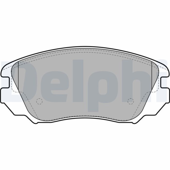 DELPHI LP2080 set placute frana,frana disc