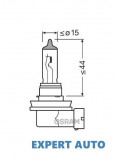 Bec 12v h11 55 w original osram UNIVERSAL Universal #6, Array