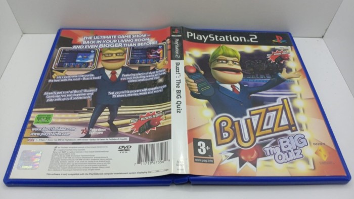 Joc PS2 Buzz - The big quiz (ID 000045)