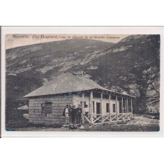 Carte postala circulata din perioada interbelica Busteni