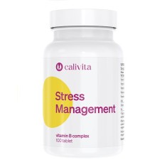 Stress Management Complex de Vitamina B pentru Reducerea Stresului 100 tablete - CaliVita