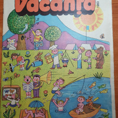 revista pentru copii - vacanta 1983