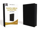 Reina Valera 1960 Santa Biblia Ultrafina Letra Grande, Piel Fabricada, Negro, Con Cierre, Edici