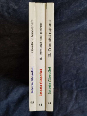 Istoria filosofiei &amp;ndash; Jacqueline Russ (3 vol.) foto