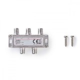 Distribuitor semnal splitter TV Nedis 4 cai 5-2400 Mhz