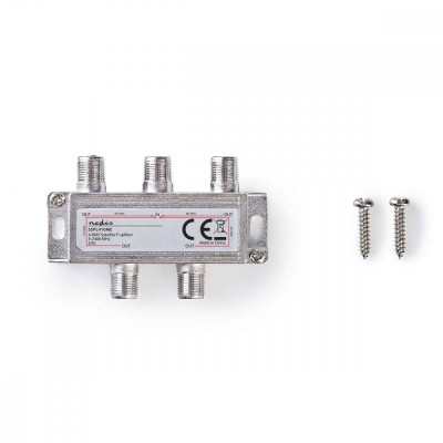 Distribuitor semnal splitter TV Nedis 4 cai 5-2400 Mhz foto