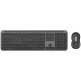 LOGITECH Signature Slim Combo MK950 - GRAPHITE - US INTL - 2.4GHZ/BT- INTNL-973 &quot;920-012490&quot; (timbru verde 0.8 lei)