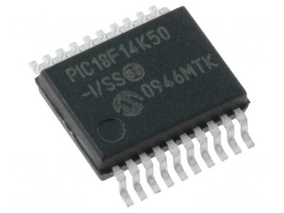 Microcontroler PIC18 16kB 48MHz 1,8-5,5V SMD SSOP20 foto