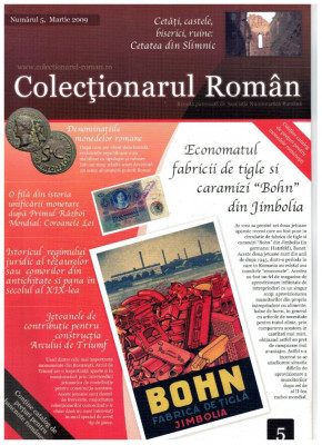 Revista Colectionarul Roman, nr 5 (martie 2009) foto