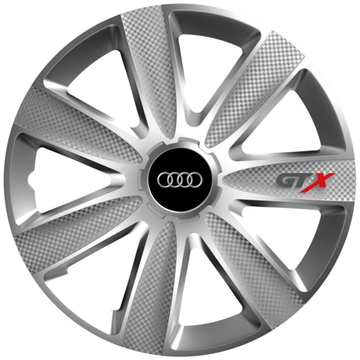 Set 4 Capace Roti GTX Gri R14, Pentru Audi