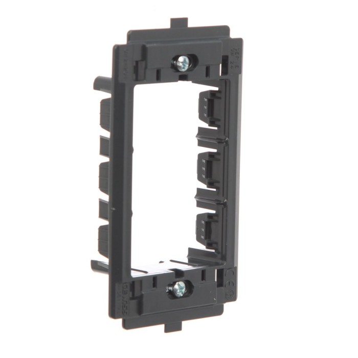Suport pentru sistemul de rame Gewiss System GW24201-1PG, 3 module