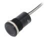 Comutator Capacitiv BULGIN IP68 12V 0.01A Serie MC SPST-NO LED Negru