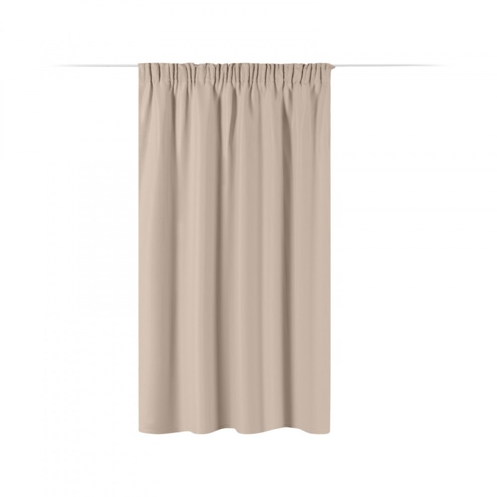 Draperie opaca Stella cu rejansa Jemidi, 140 x 175 cm, Crem, Poliester, 55283.16.04