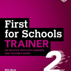 First for Schools Trainer 2 Six Practice Tests with Answers and Teacher's Notes with Resources Download with eBook - Paperback brosat - Art Klett