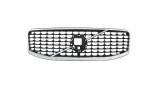 Grila radiator masca fata Volvo Xc60, 2022-, horizontal rungs; negru, argintiu, B-Series, 32337410
