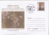 Bnk ip Aeromfila 2000 Bacau - Aurel Vlaicu - stampila ocazionala 90 ani de la zborul Vlaicu I