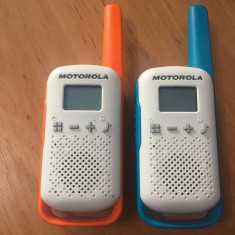 2 X Statie radio PMR portabila Motorola TALKABOUT T42 .CITITI CU ATENTIE ANUNTUL