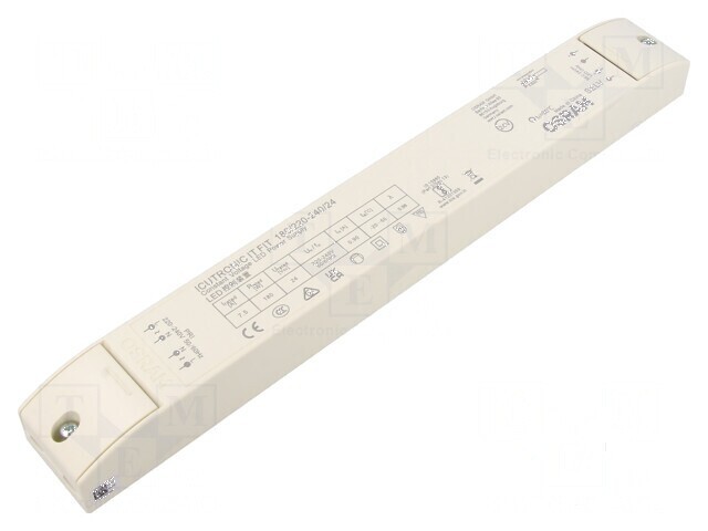 Alimentator LED 180W 24VDC 220&divide;240VAC IP20 - 92% eficiență